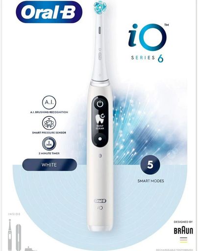 Электрическая зубная щетка Oral-B iO Series 6 White