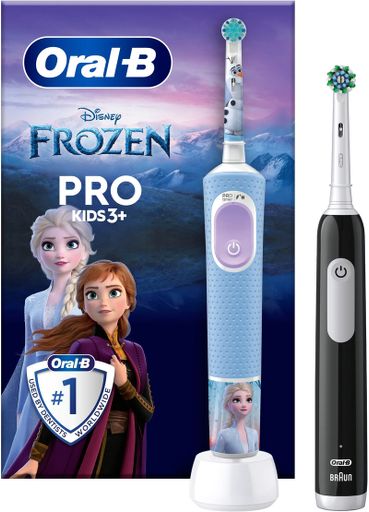Зубная щетка BRAUN Oral-B D103 Frozen типу 3708 (3+) + Pro 1 D305 тип 3791 (Family Edition)