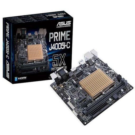 Материнcька плата ASUS PRIME J4005I-C Celeron DC 2.7GHz 2xDDR4 M.2 HDMI D-Sub LVDS mITX