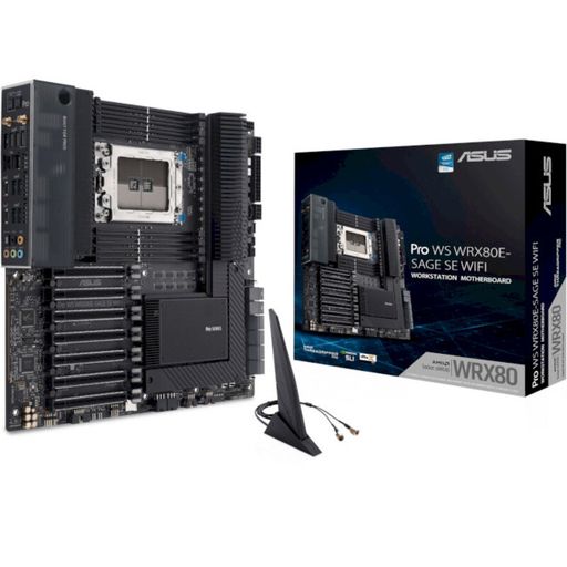 Материнська плата серверна ASUS PRO WS WRX80E-SAGE SE WIFI sWRX8 WRX80 8xDDR4 M.2 WiFi BT EATX
