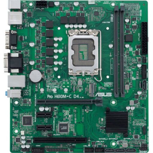 Материнська плата ASUS Pro H610M-C D4-CSM
