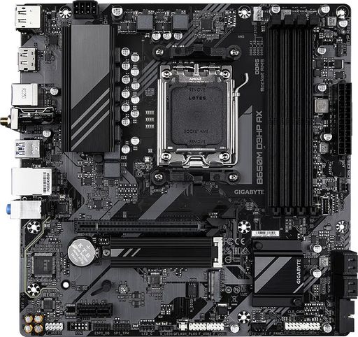 Материнская плата Gigabyte B650M D3HP AX Socket AM5