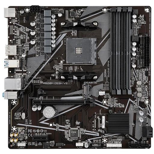 Материнська плата GIGABYTE A520M DS3H V2