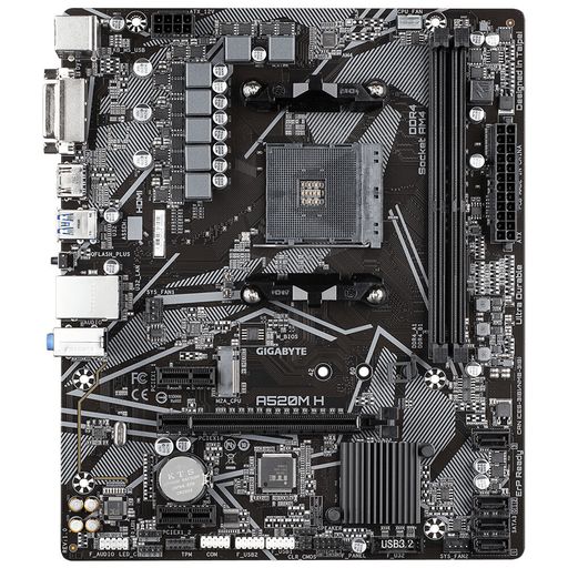 Материнська плата GIGABYTE A520M H