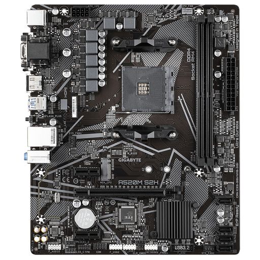 Материнська плата GIGABYTE A520M S2H