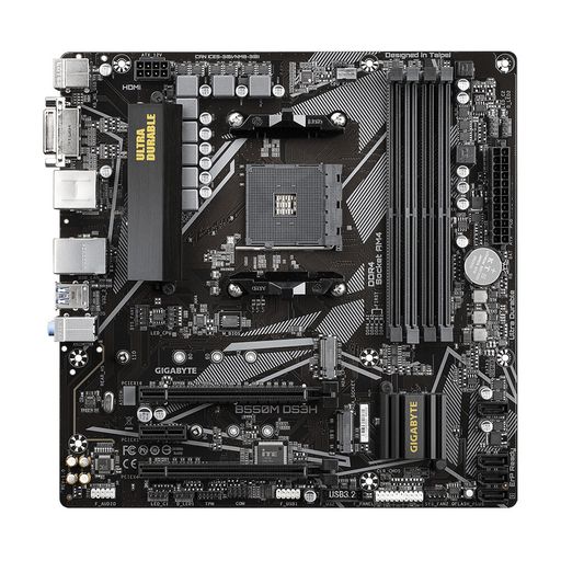 Материнська плата GIGABYTE B550M DS3H