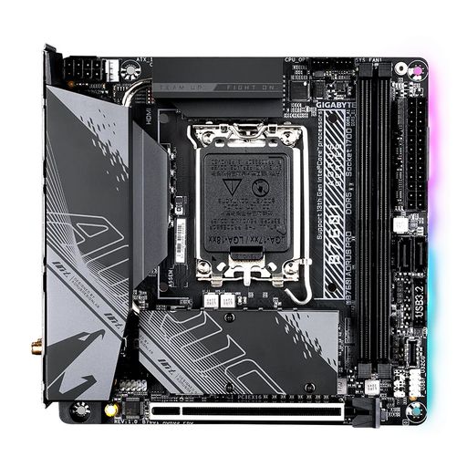 Материнська плата GIGABYTE B760I AORUS PRO