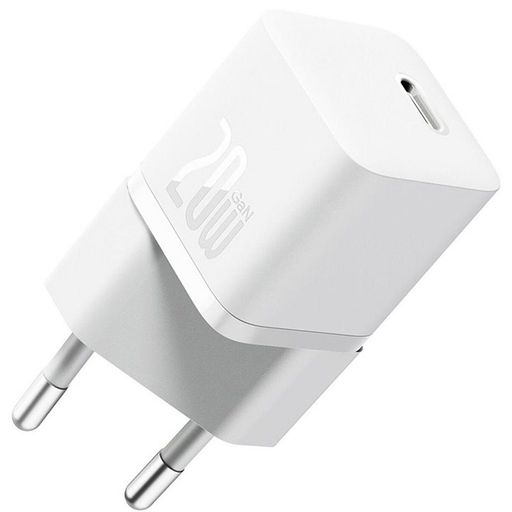Сетевое зарядное устройство Baseus GaN5 1C 20W White (CCGN050102)