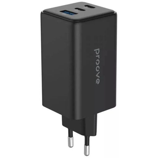 Сетевое зарядное устройство Proove Pocket GaN Max 100W (2Type-C + USB) (black) (WCPG10012201)