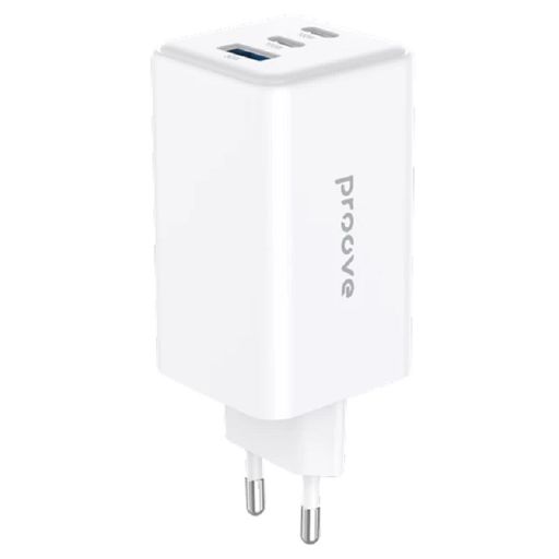 Сетевое зарядное устройство Proove Pocket GaN Max 100W (2Type-C + USB) (white) (WCPG10012202)