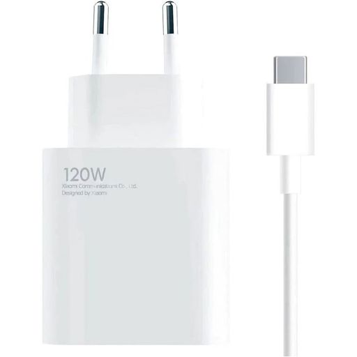 Сетевое зарядное устройство Xiaomi 120W HyperCharge White (BHR9462EU) (EU)