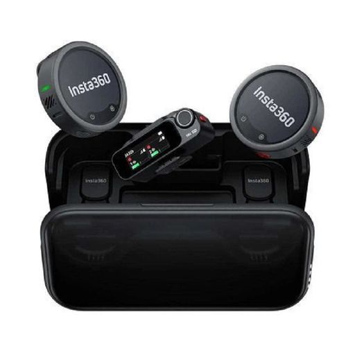 Микрофонная радиосистема Insta360 Mic Pro (2TX+1RX) Black