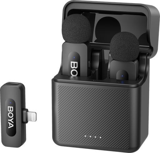 Беспроводной петличный микрофон BOYA BY-V30 Type-C Black