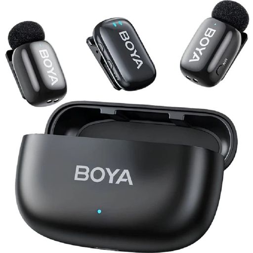 Беспроводной петличный микрофон BOYA mini-18 TRS for camera Black