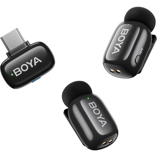 Бездротовий петличний мікрофон BOYA mini-23 Type-C Black