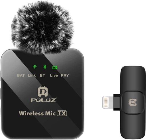 Мікрофон для iPhone/iPad Puluz (PU645B) Black