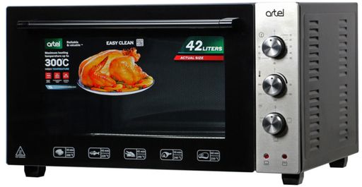 Електрична піч Artel MD 4218 E Black-Inox Europe