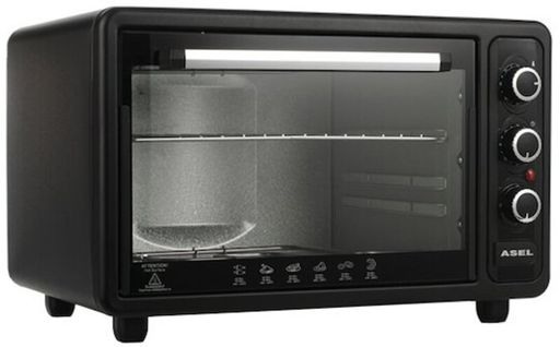 Електрична піч Asel AF-4024 Black