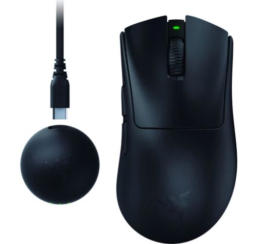 Мышка RAZER DeathAdder V4 PRO Wireless, black (RZ01-05330100-R3G1)