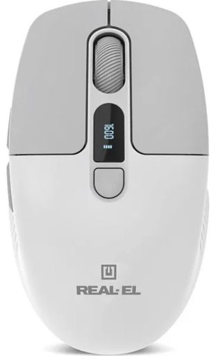 Мышь REAL-EL RM-480 W White (EL123200050)