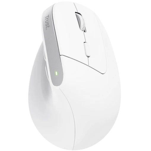 Мишка Trust Bayo+ Multidevice Ergonomic, BT/WL/USB-A, White (25399)