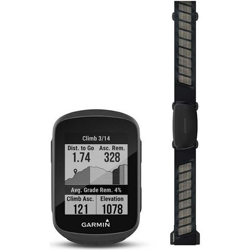 Велонавигатор Garmin Edge 130 Plus HRM Bundle (010-02385-11)