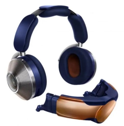 Навушники Dyson Zone Absolute with air purification Prussian Blue/Bright Copper (376067-01/376121-01)