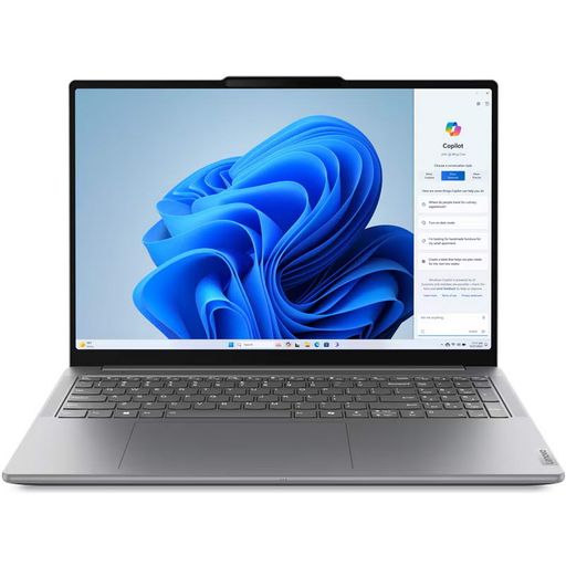Ноутбук Lenovo Yoga Pro 9 16IMH9 (83DNCTO1WW) Luna Grey, 3.2K Mini-LED / Intel Core Ultra 9 185H / 64/1TB / RTX 4070 / Windows 11 Home