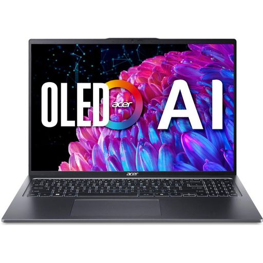 Ноутбук Acer Swift Go 16 AI SFG16-72-5844 (NX.KSHAA.004) Steel Gray
