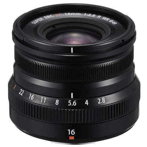 Об'єктив Fujifilm XF 16mm f/2,8 R WR black (16611667)