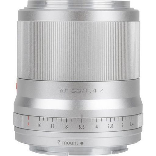 Об'єктив Viltrox AF 33mm f/1.4 Z Silver Nikon Z (6953400302622)