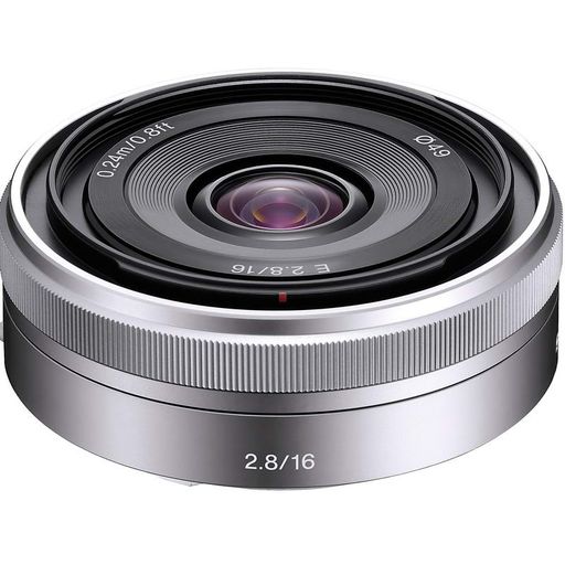Об'єктив Sony 16mm, f/2.8 для камер NEX (SEL16F28.AE)