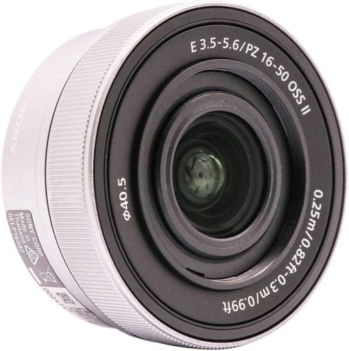 Об'єктив Sony SELP16502 E PZ 16-50mm f/3,5-5,6 OSS II Silver