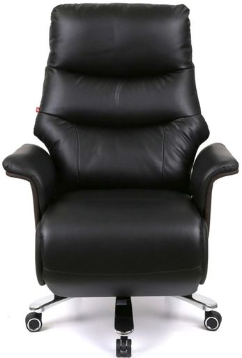 Офисное кресло АКЛАС Атаман (Кожа LC-A Black) (00174391)