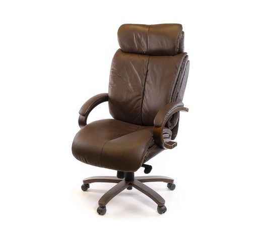Крісло АКЛАС Арізона Soft EX MB Коричневий Шкіра LC-K (74982)
