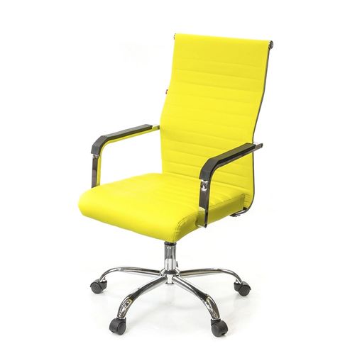 Кресло АКЛАС Кап FX СН TILT Желтый PU yellow (9901)