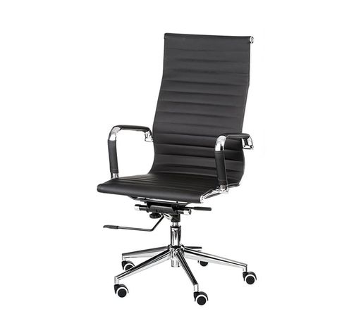 Крісло АКЛАС Кап PB CH D-TILT PU-чорний (85753)