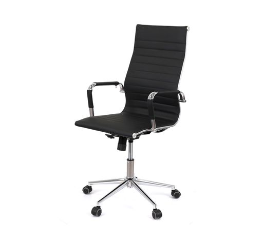 Крісло АКЛАС Кап PB Tilt XY-8101 Чорний PU Black (148893)