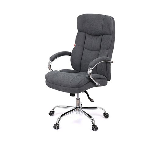 Кресло АКЛАС Селин ANF Серый 1705B-26 Black-Grey (146345)