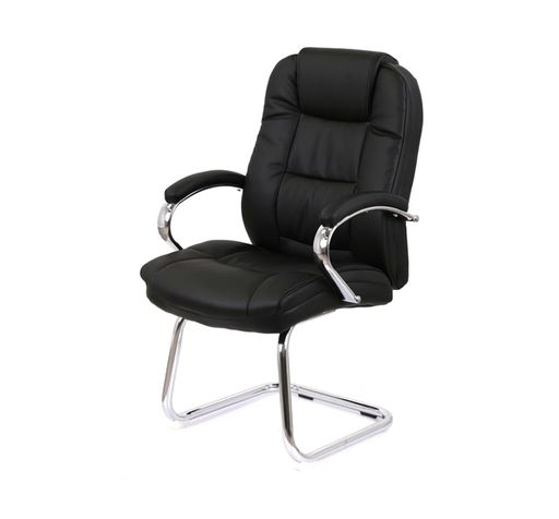 Кресло конференционное АКЛАС Лемош CF PU Black (146354)