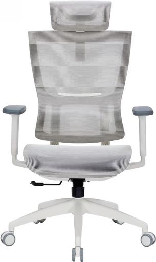 Офісне крісло OfficePro Elegant OC660-W-LG-LG