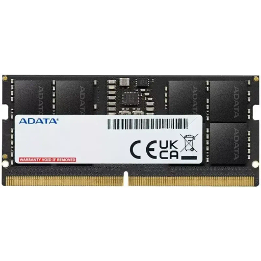 Оперативна пам'ять ADATA 8 ГБ DDR5 5600 МГц PC5-44800 SODIMM  (AO1V56WC8W1-BH3S)