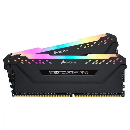 Corsair 32 GB (2x16GB) DDR4 3200 MHz Vengeance RGB Pro Black (CMW32GX4M2E3200C16-TUF)