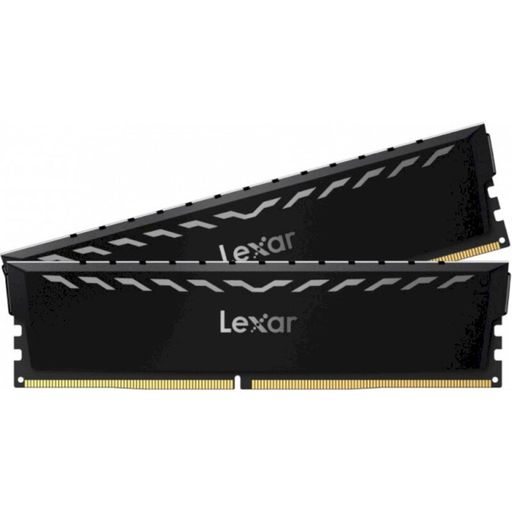 Модуль памяти LEXAR THOR DDR4 Общий объём памяти 16Гб Module capacity 8Гб Количество 2 3600 МГц Множитель частоты шины 18 1.35 В Черный LD4U08G36C18LG-RGD