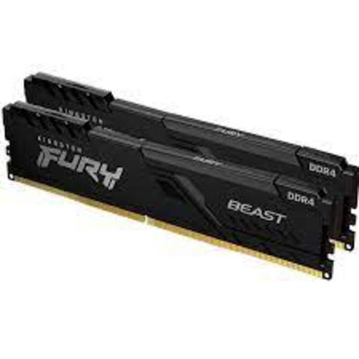 Оперативная пам'ять Kingston FURY 64 GB (2x32GB) DDR4 3600 MHz Beast (KF436C18BBK2/64)