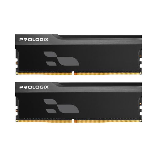 Оперативна пам'ять Prologix DDR4 16GB (2x8GB) 3200 MHz Onyx Black (PRO16GB3200YB4K)