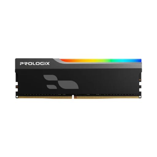 Оперативна пам'ять Prologix DDR5 16GB 5600 MHz Onyx Black RGB (PRO16GB5600YBR5)