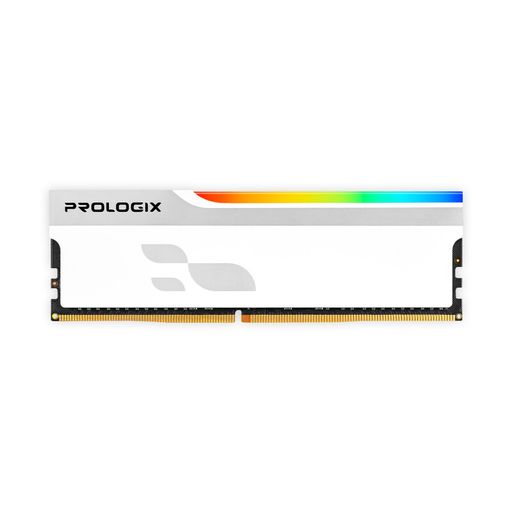 Оперативна пам'ять Prologix DDR4 8GB 3600 MHz Onyx White RGB (PRO8GB3600YWR4)