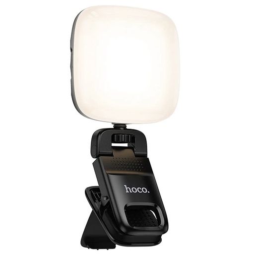 Портативная лампа для селфи Hoco K29 Beauty Selfie Light 300 mAh (Black)
