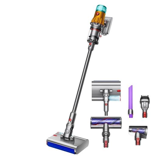 Вертикальний + ручний пилосос (2в1) Dyson V12s Detect Slim Submarine Yellow/Nickel (485350-01)